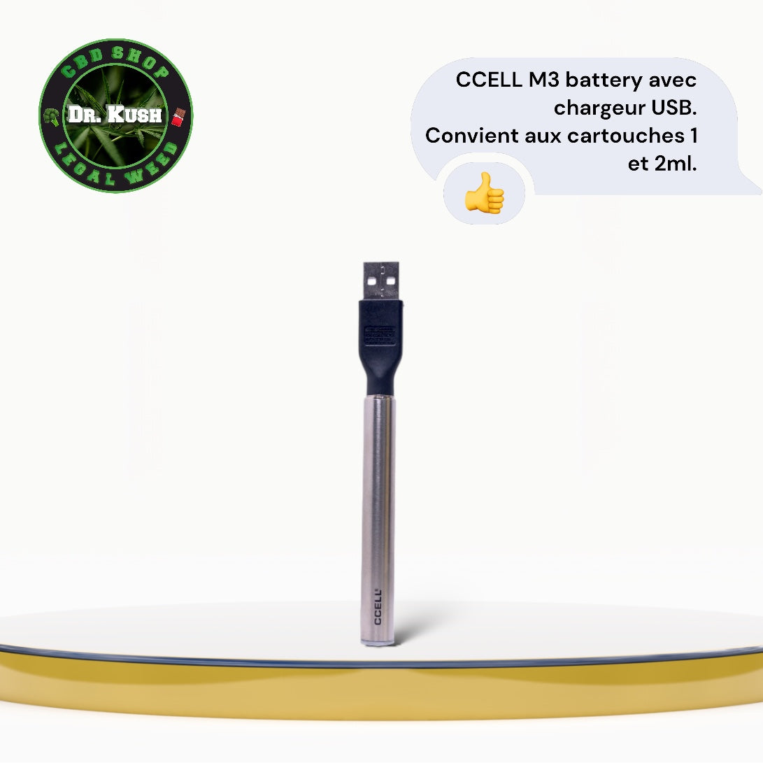 Batterie CCEL M3 - Cartouche - 1ML et 2ML - Silver