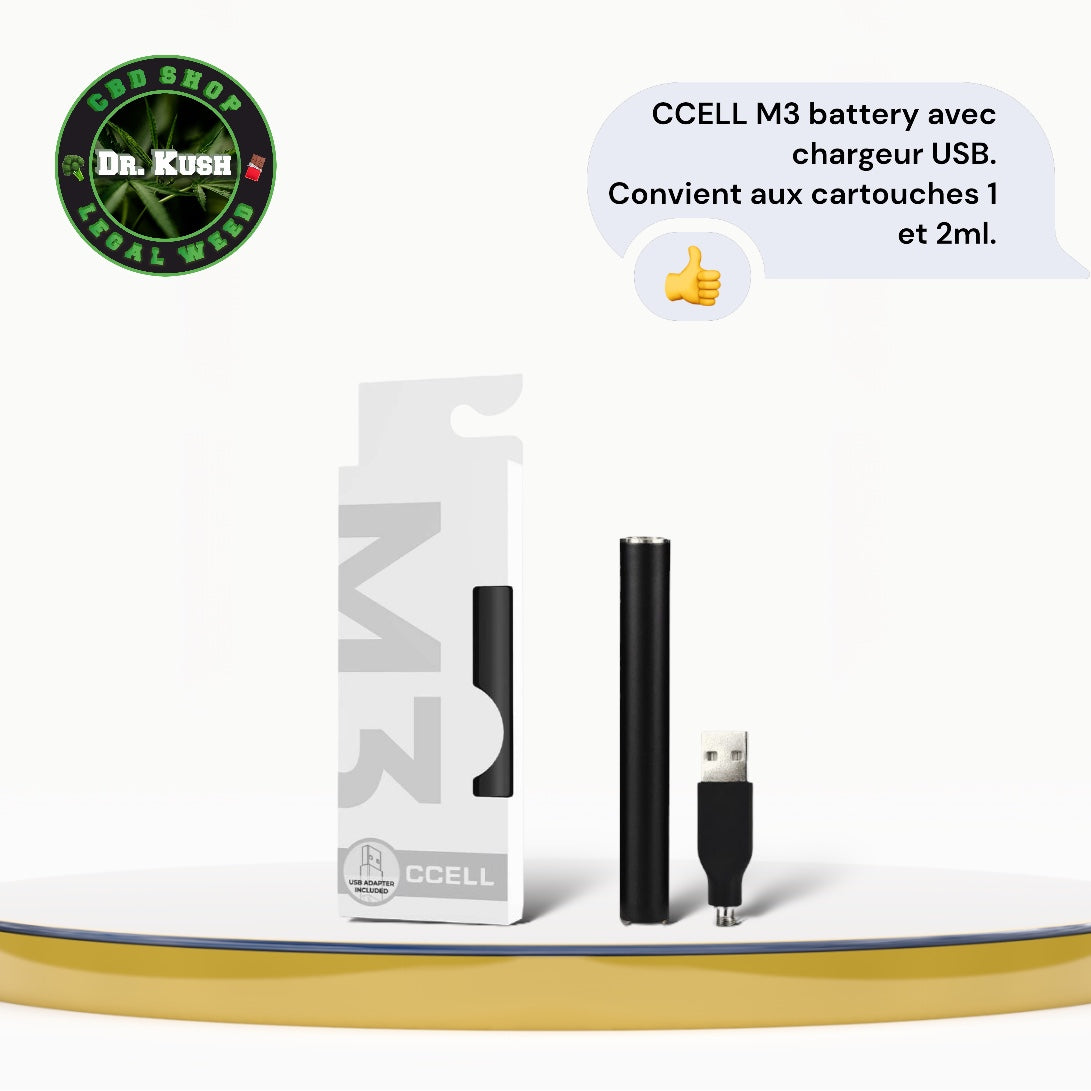 Batterie CCEL M3 - Cartouche - 1ML et 2ML - Black