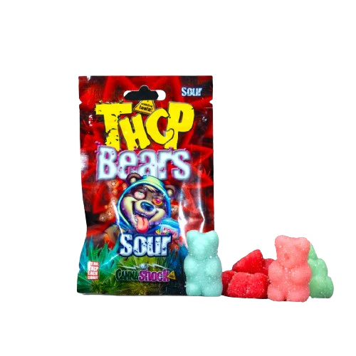 Pack de 6 Gummies Saveur Bears Sour au THCP