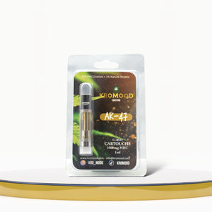 KroMood Cartridge (Dab Pen) of HHC - Ak47 - 95% HHC/1000MG - 600 puffs
