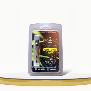 KroMood Cartouche (Dab Pen) de HHC - Super Lemon Haze - 95% HHC/1000MG - 600 bouffées