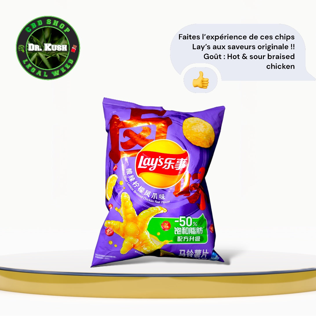Chips - Lay's - Hot & Sour Braised Chiken