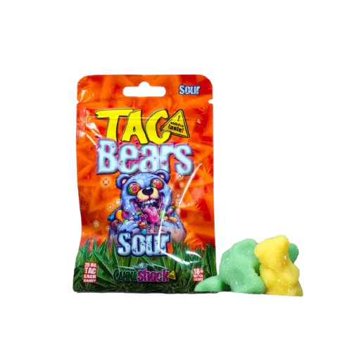 TAC Sour Bear Gummies 25 mg