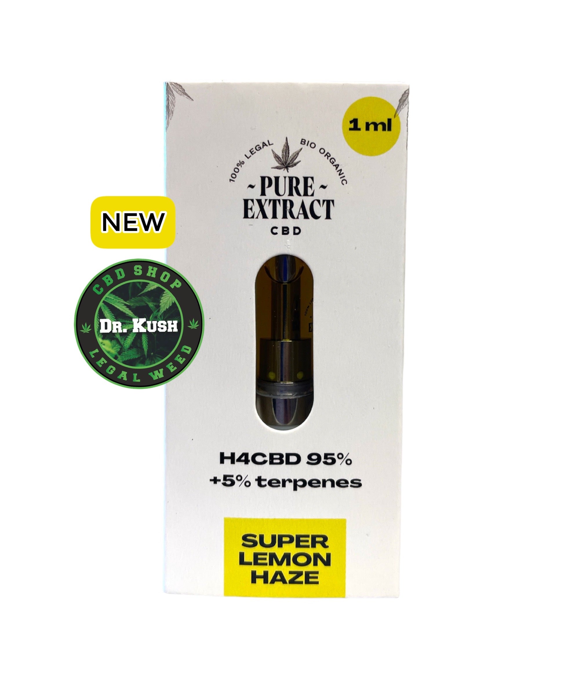 Pure Extract CBD Cartouche (Dab Pen) De H4CBD - Super Lemon Haze - 95%