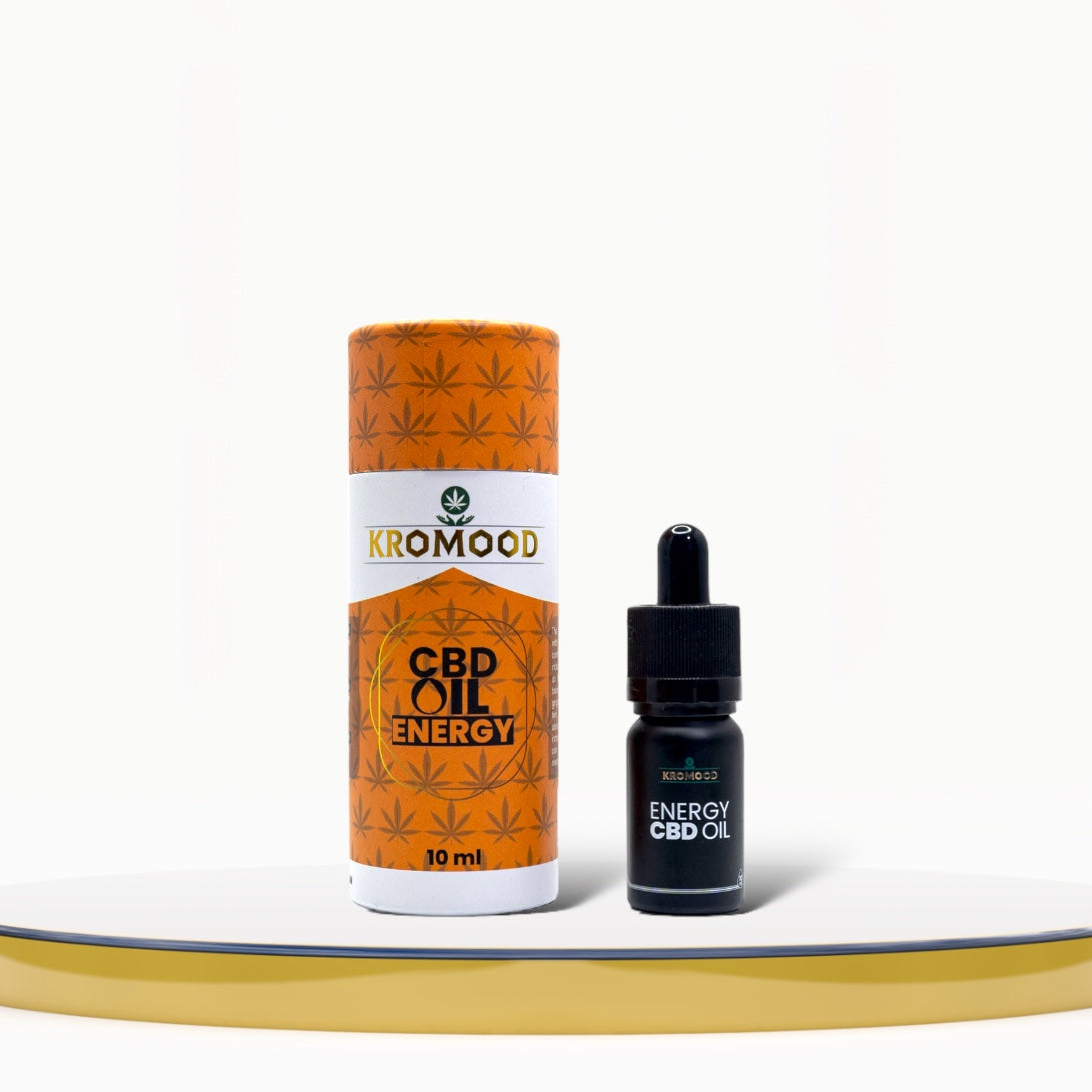 CBD olie - Energie - 10ml - 5% CBD / 5% CBG - Kromood