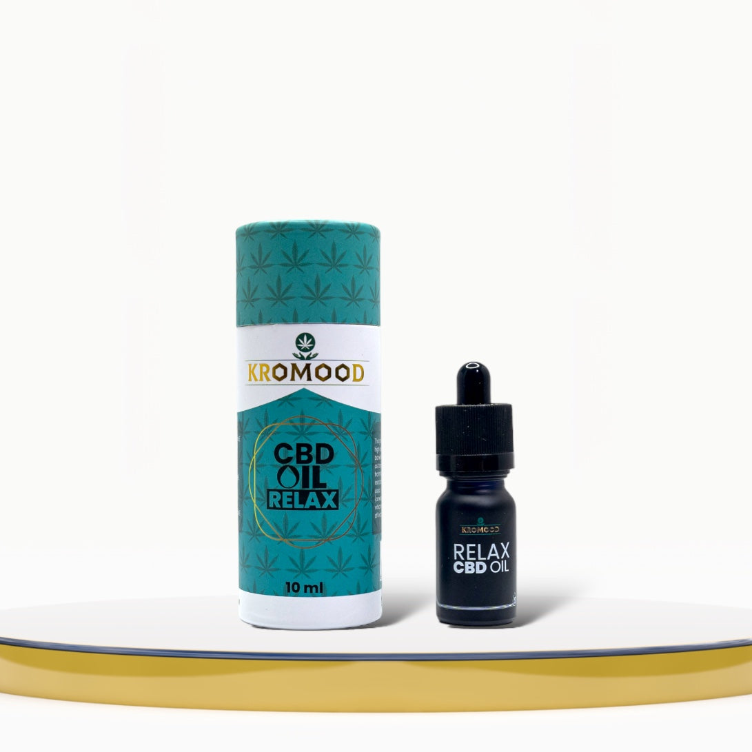 CBD oil - Relax - 10ml - 5% CBD / 3% CBDV - Kromood