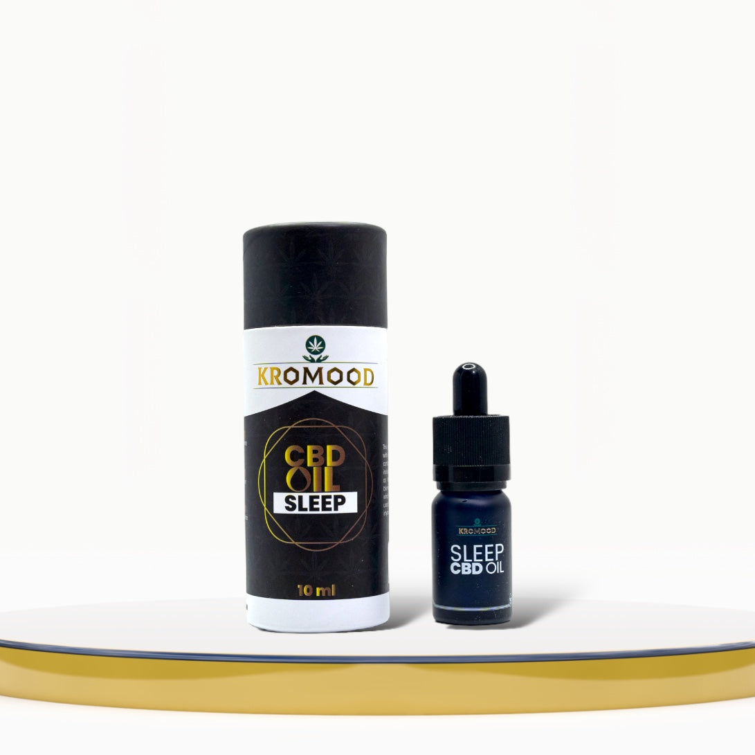 CBD oil - Sleep - 10ml - 5% CBD / 5% CBN / Melatonin - Kromood