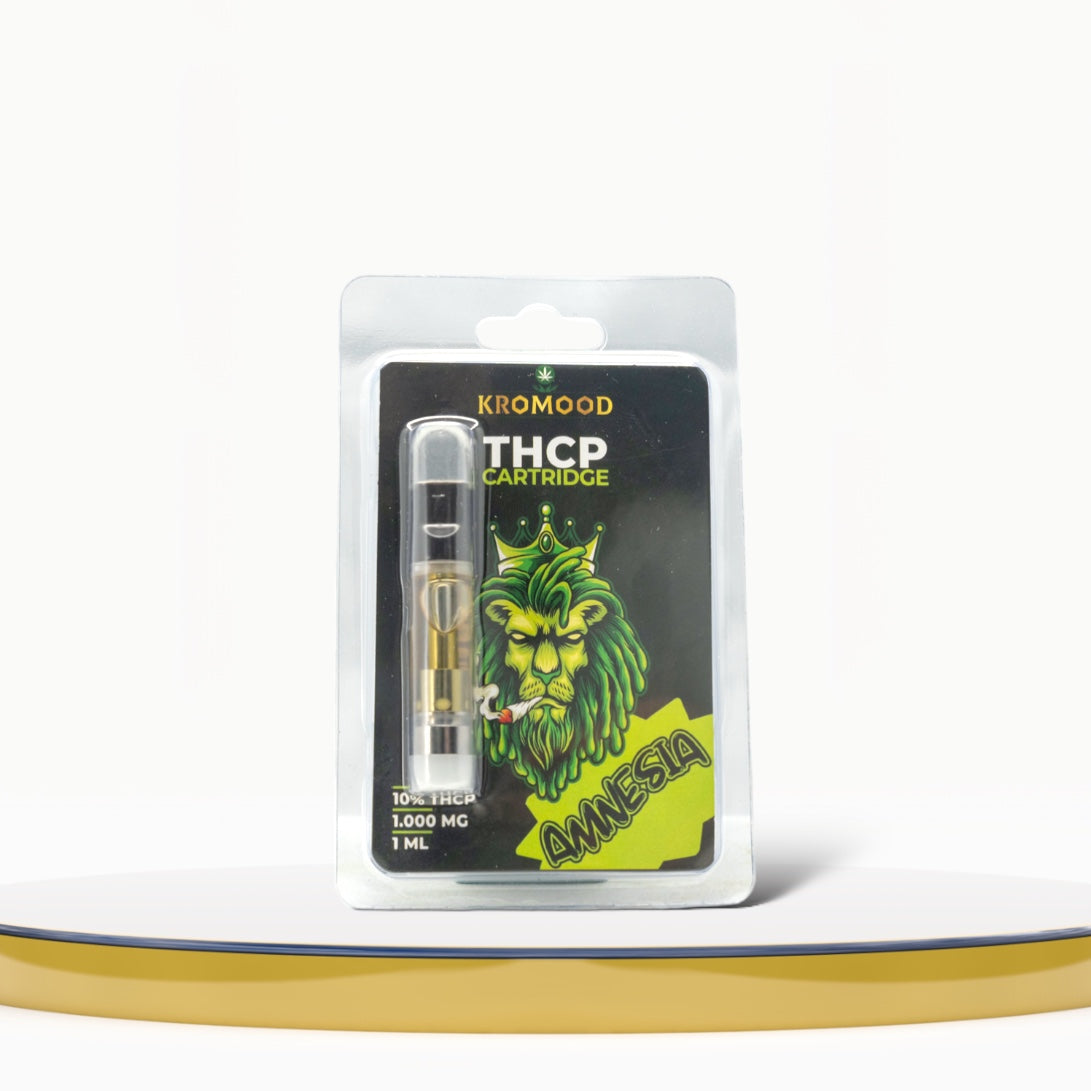THCP Amnesia Dab Pen Cartridge by KroMood - 10% THCP (1000MG) - 1ML - 600 Puffs 