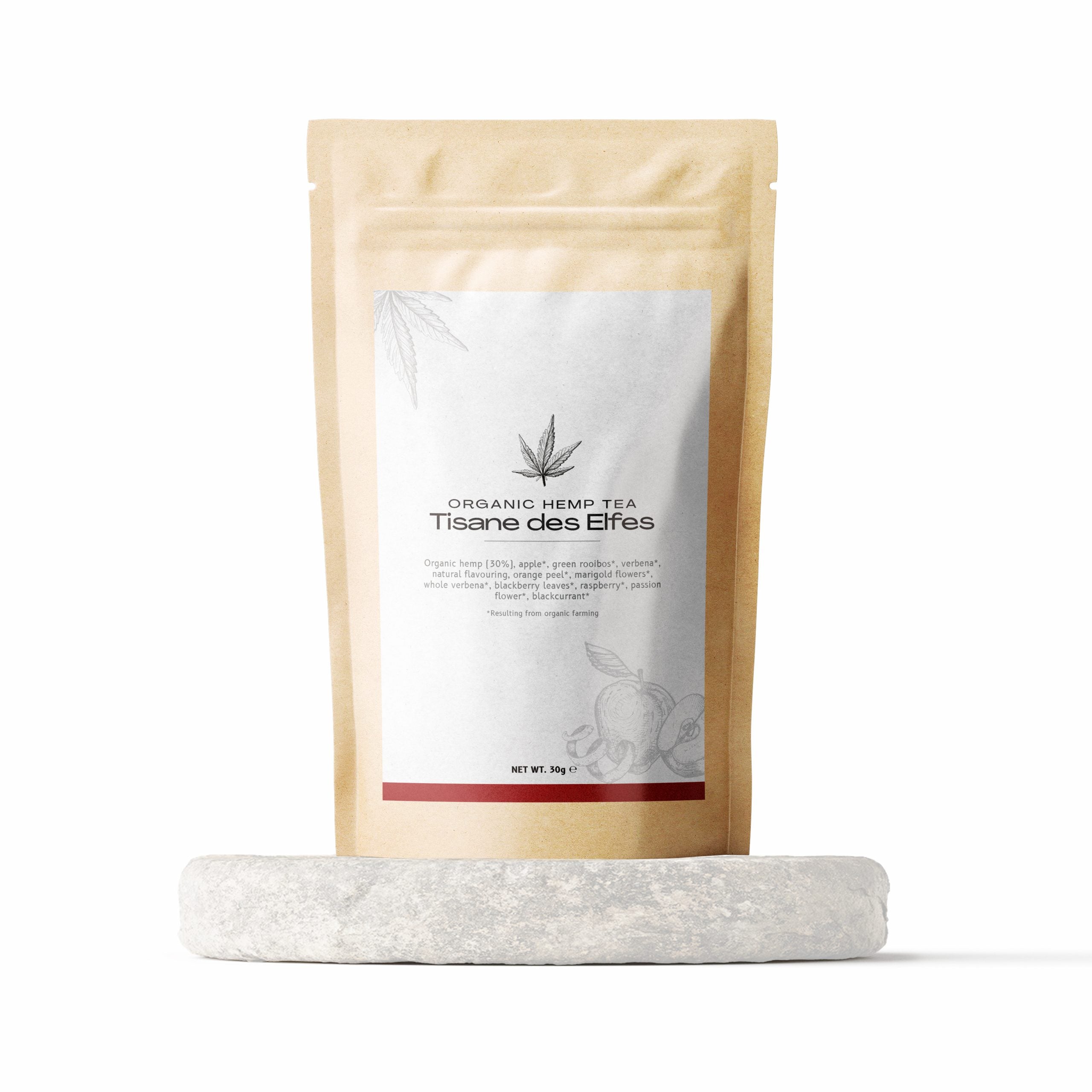 Biologische Elfen Kruidenthee met Hennep 30g - Puur Extract CBD