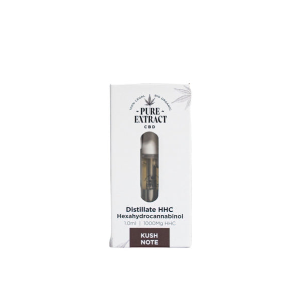 Cartridge (Dab Pen) Van HHC Kush Note - 99% HHC/1000MG - 600 trekjes