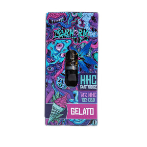 Euphoria Cartridge (Dab Pen) of HHC - Gelato - 97% HHC/500MG - 0.5ML - 300 puffs