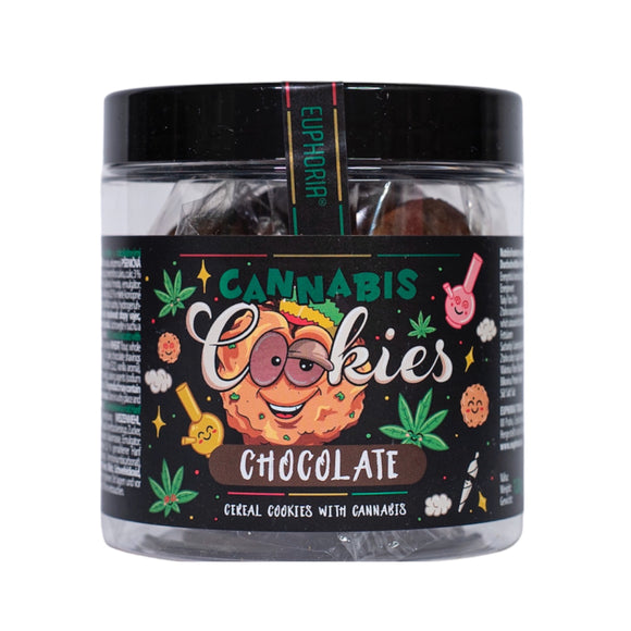 Euphoria - Cannabis Cookies Chocolate - 120gr