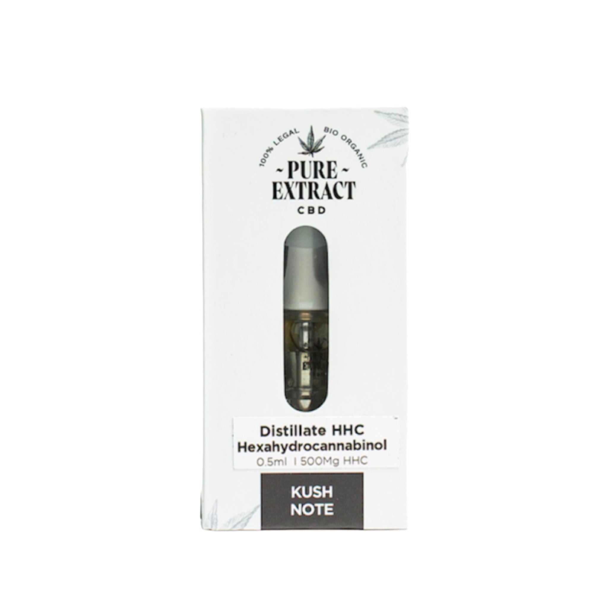 HHC Kush Note Cartridge (Dab Pen) - 99% HHC/500MG - 300 trekjes