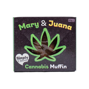 Euphoria - Mary &amp; Juana - Cannabis Muffin - 60gr