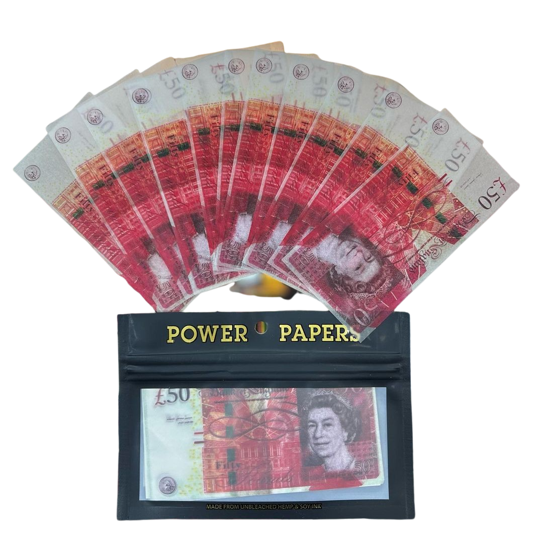Power Papers - Vloei + Filters - King Size - 12x