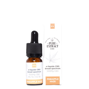 E-Liquid CBD 10% Pineapple Haze 10ML - 1000MG - Pure Extract CBD
