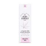 E-Liquid CBD 5% Gelato #41 10ML - 500MG - Pure Extract CBD