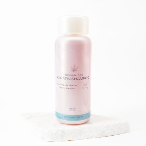 Keratin CBD Shampoo (250ml) - Pure Extract CBD